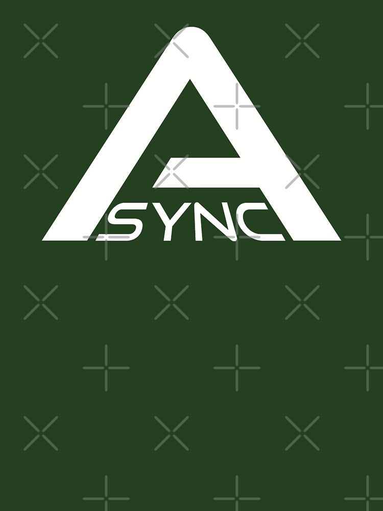 White Async Research Institute Logo by Flyonthewallcr
