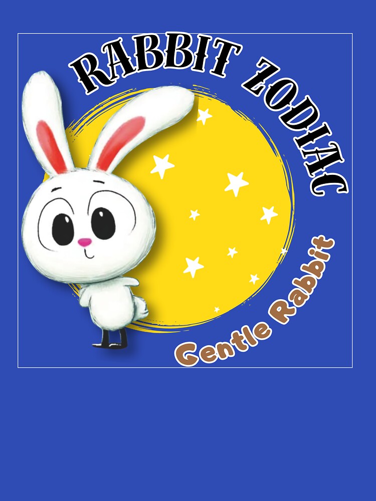 Rabbit Chinese Zodiac Sign – Gentle Rabbit Illustration by OriginalMindArt