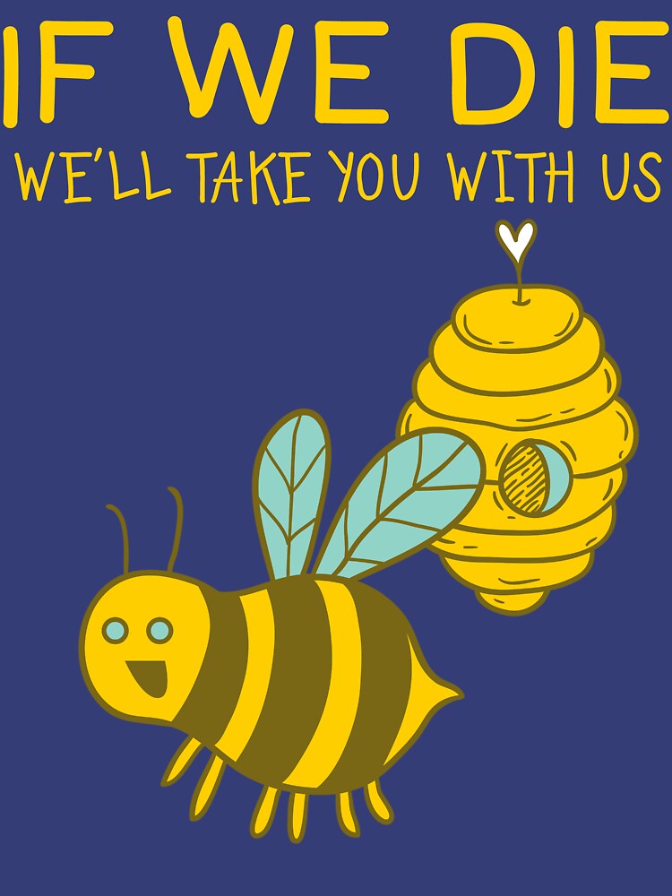 Save The Bees T Shirt by bitsnbobs