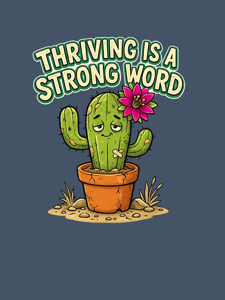 Overwhelmed cactus by Kind Kaos