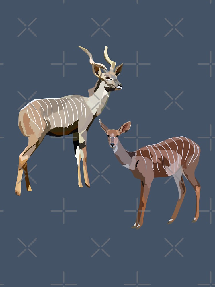 L is for Lesser Kudu by PrettylittlepastelUk