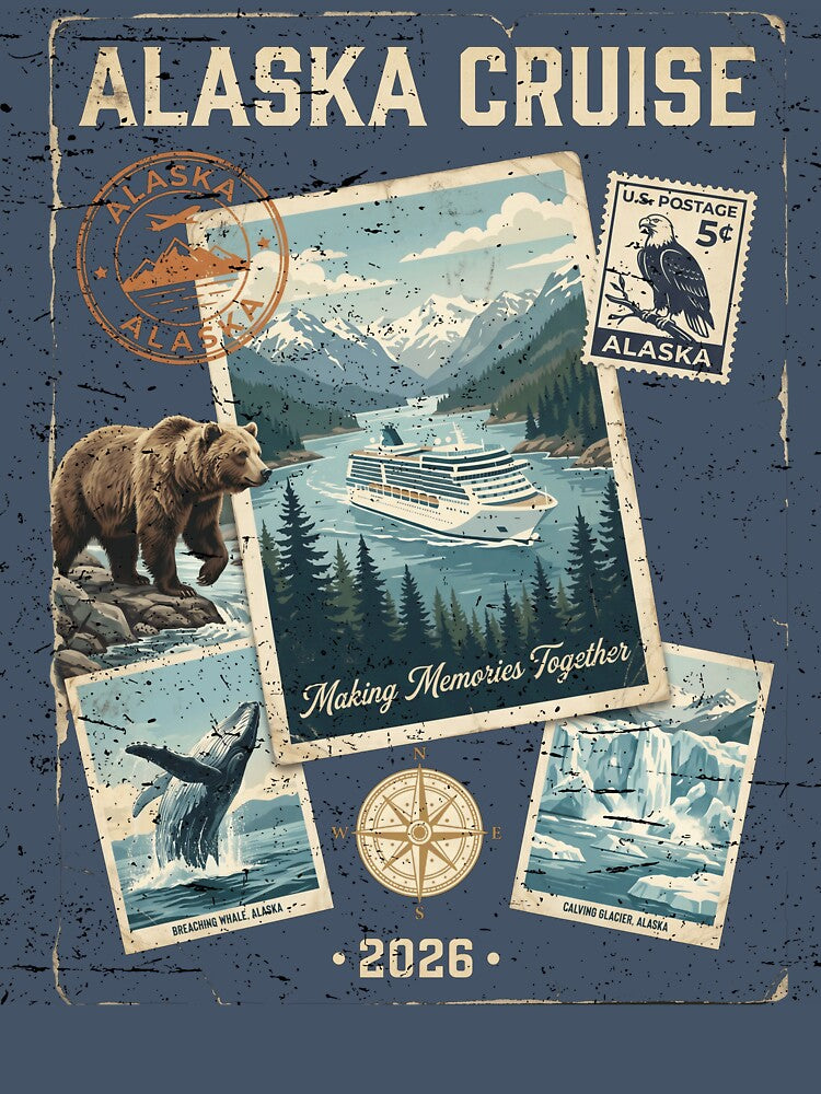 Alaska Vacation 2026 Cruise Family Matching Group Adventure by NADIASHOP86
