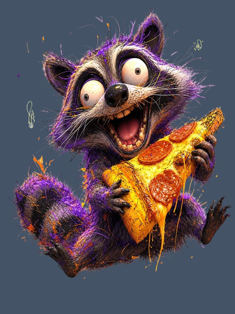 Feral Raccoon Mode-#chaoticraccoon # by mo-carnival