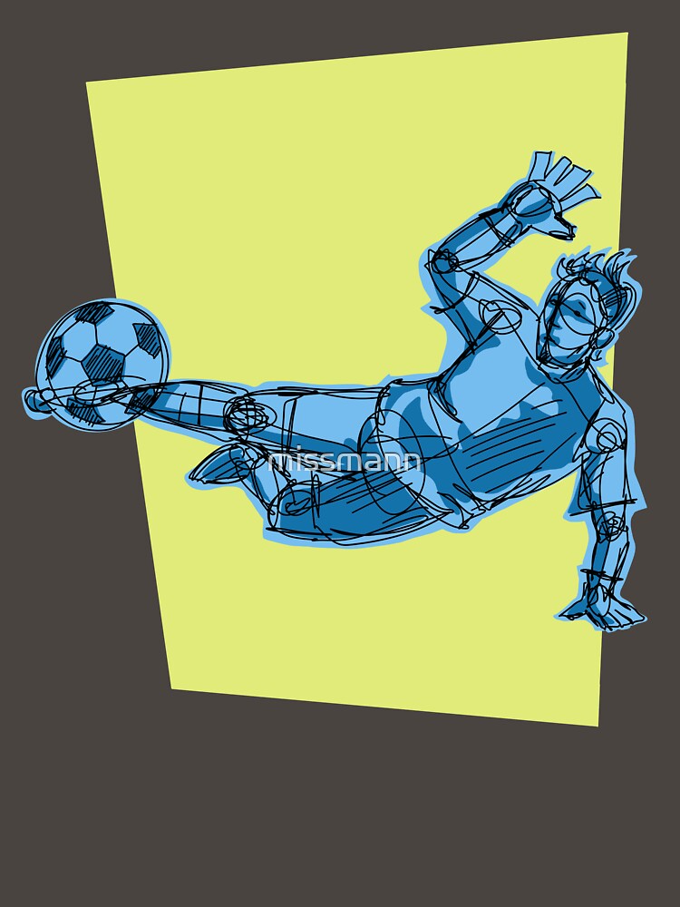 Yes Goalkeeper With Green Background by missmann