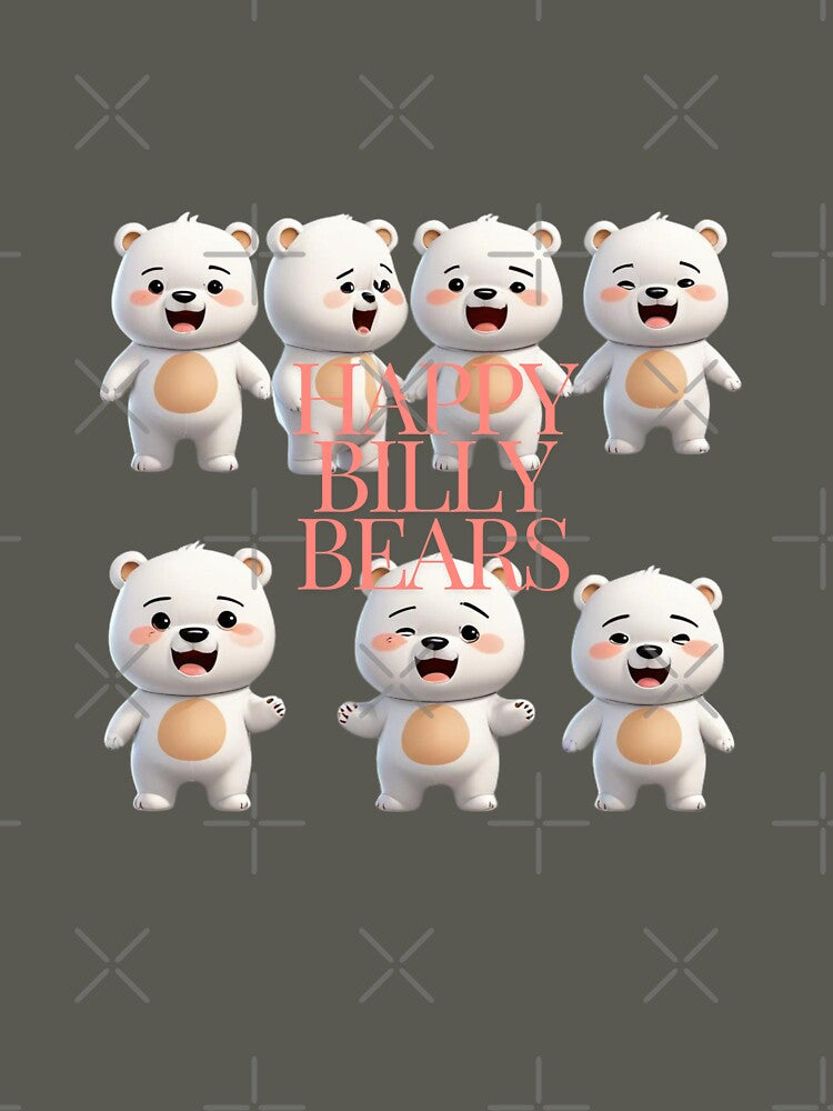 Happy Billy Bear with smiling emotion by THESRICHA65