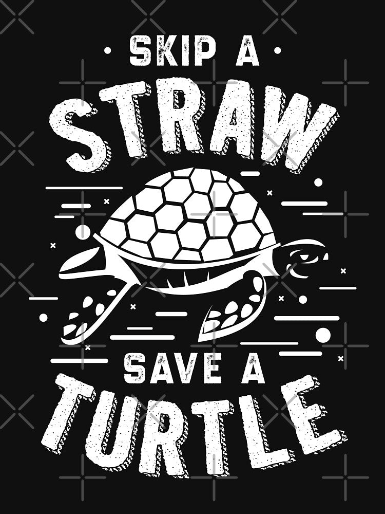 Skip a Straw Save a Turtle Gift for Ocean Animal Lovers by Hananiah Merch