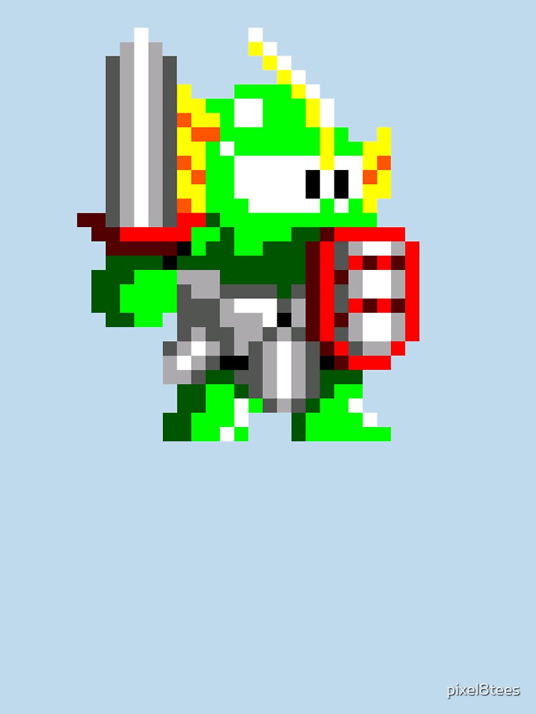 Wonder Boy III - Piranha Man by pixel8tees