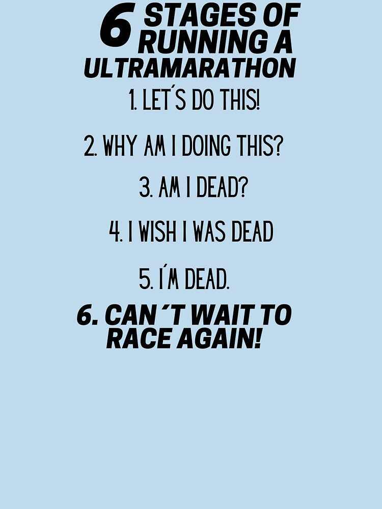 6 STAGES OF RUNNING A ULTRAMARATHON by UltraRunners