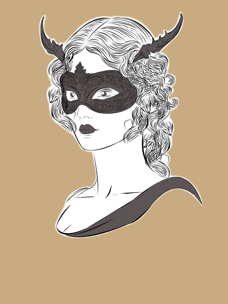 Portrait of a gothic Muse by Masque&Muse