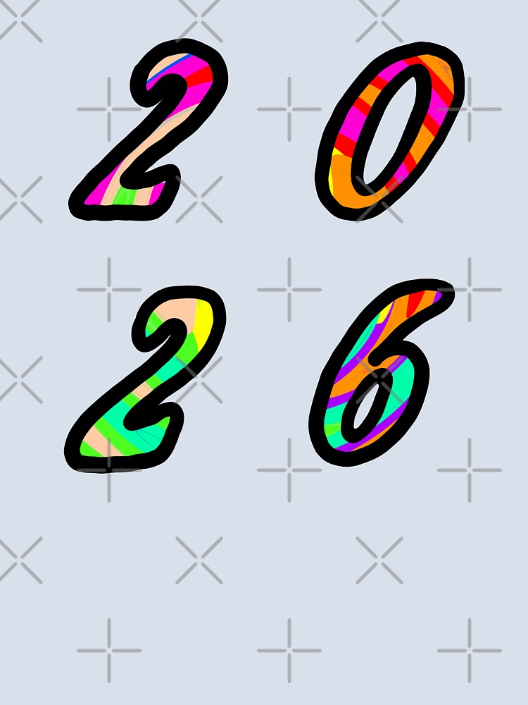 2026 New Year - Multicoloured by cherrynat1