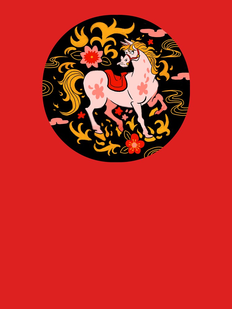 Lunar new year horse by marelia