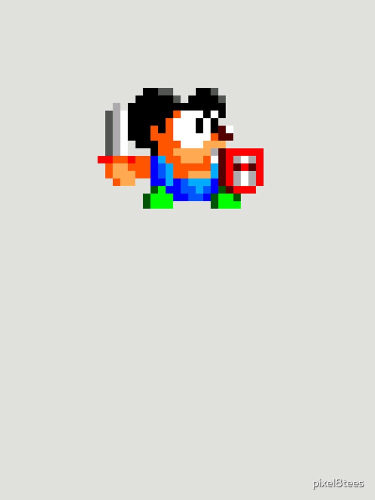 Wonder Boy III - Mouse Man by pixel8tees