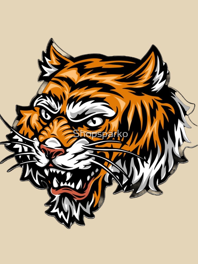 Angry Moments of Tiger by Shopsparko