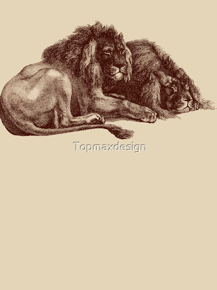 Art Vintage Lions by Topmaxdesign