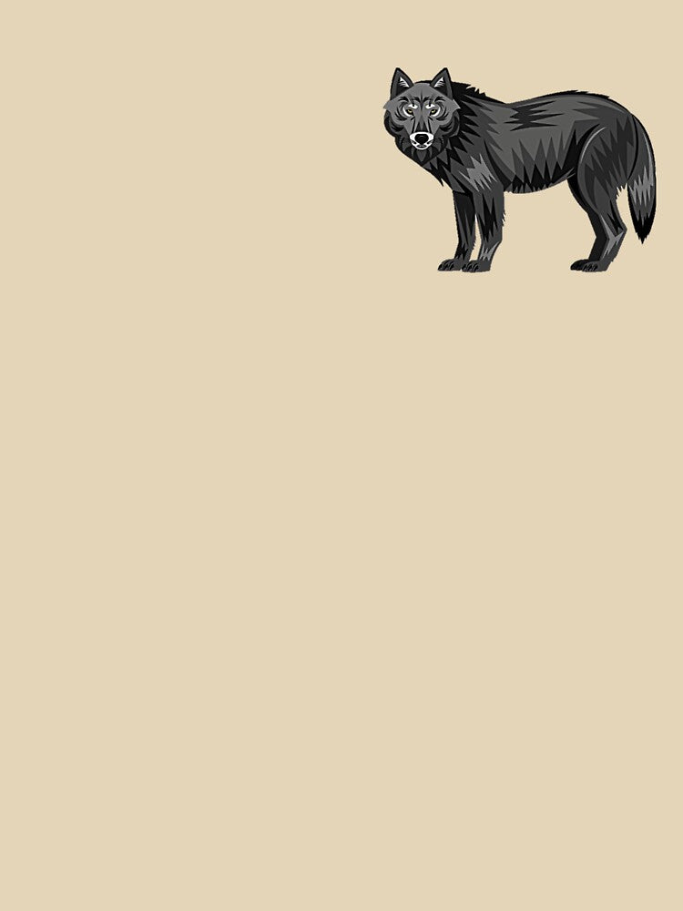Illustration of a wolf by NoxLand