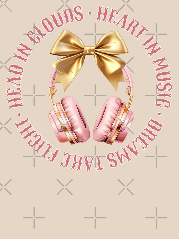 Coquette Bow Headphones by CozyLightsStore