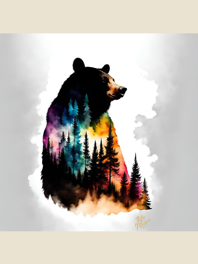 Endangered species: the bear by JulieMezuaAutriceImagesIntérieuresViaIA