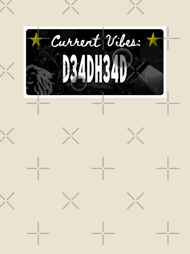D34DH34D Fake License Plate by (mental)breakcore