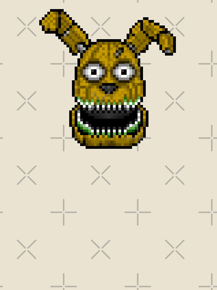 Five Nights at Freddy's 4 - PlushTrap - Pixel art by GEEKsomniac