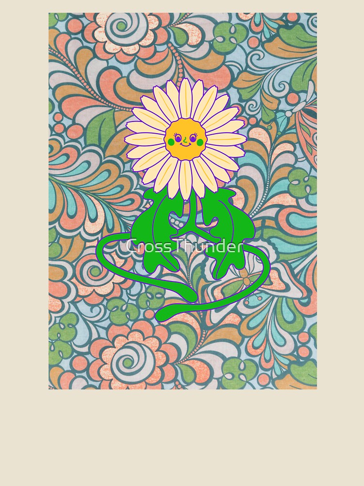Psychedelic Sunflower by CrossThunder