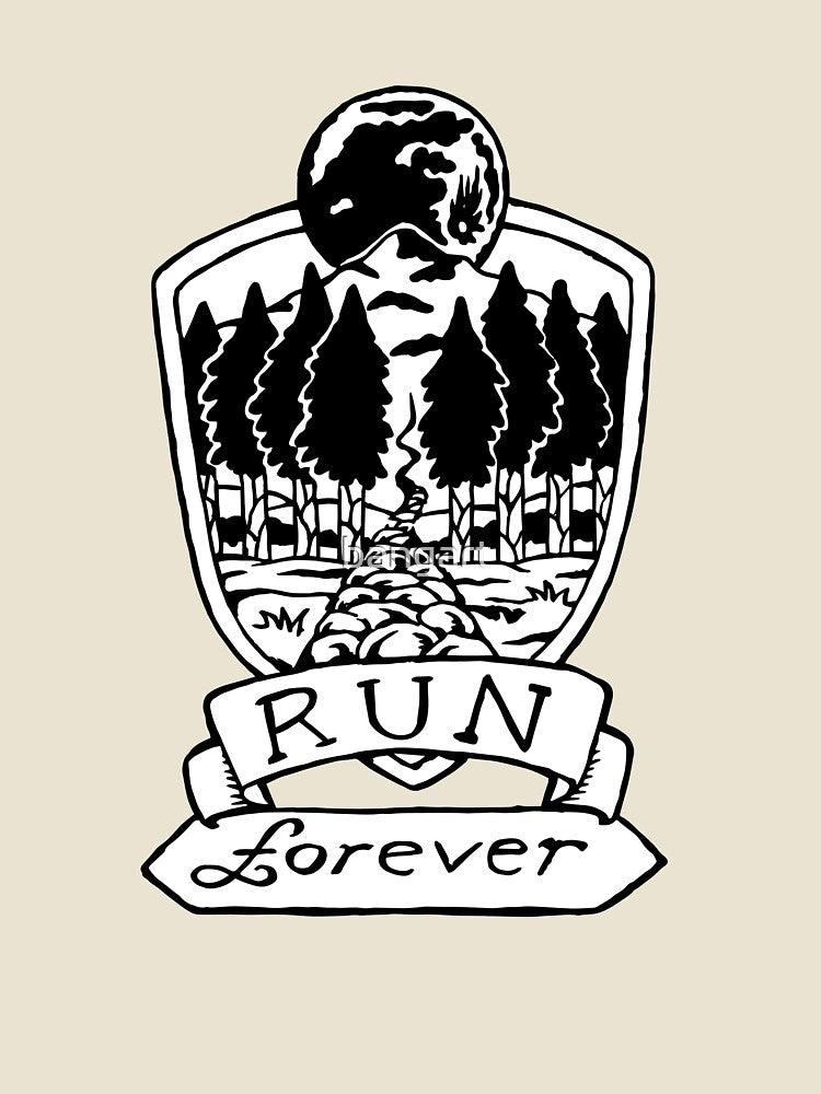 Run Forever - Moon Emblem - Simple Version by bangart