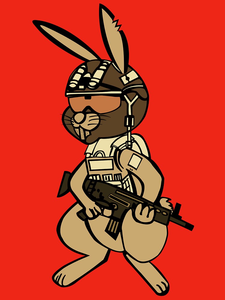 Bad Butaski Rabbit With Arms by Dino-Park