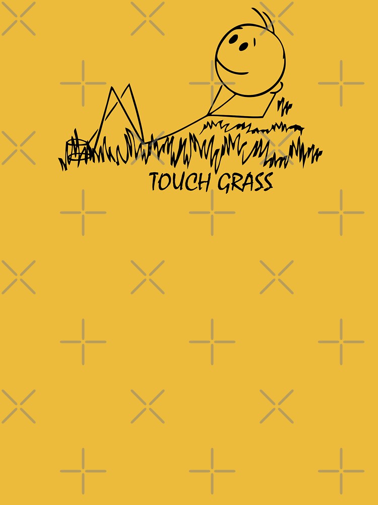 Touch Grass- dark print by SolStrains
