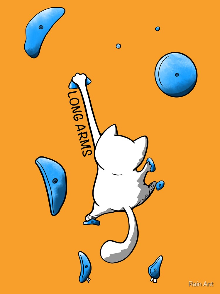 Long arm climber! Sticker! by Rain Ant