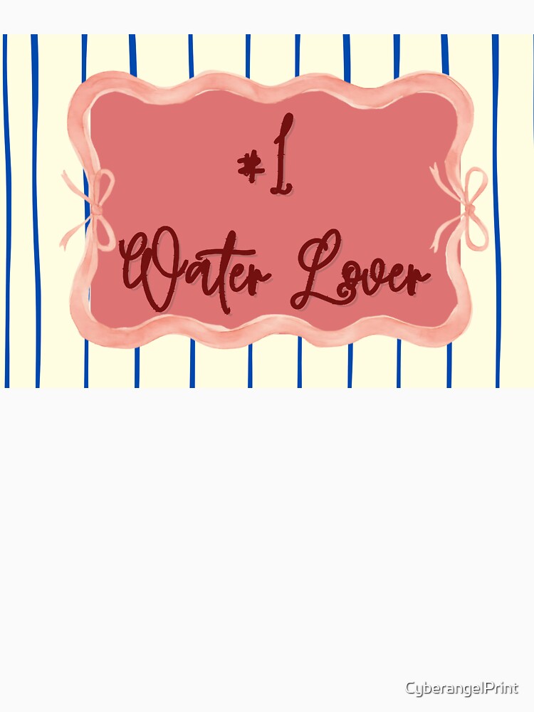 #1 Water Lover | Pastel Kawaii by CyberangelPrint