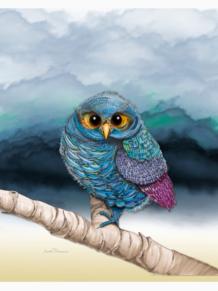 The Flammulated Owl by Brooke Connor
