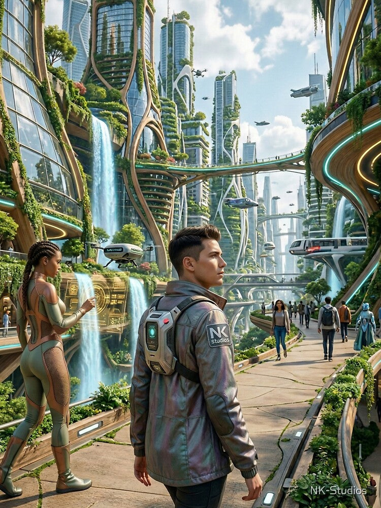 NK Studios: Urban Everyday Life of the Future by NK-Studios