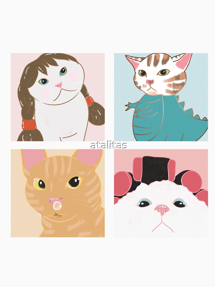 meme cats by atalitas