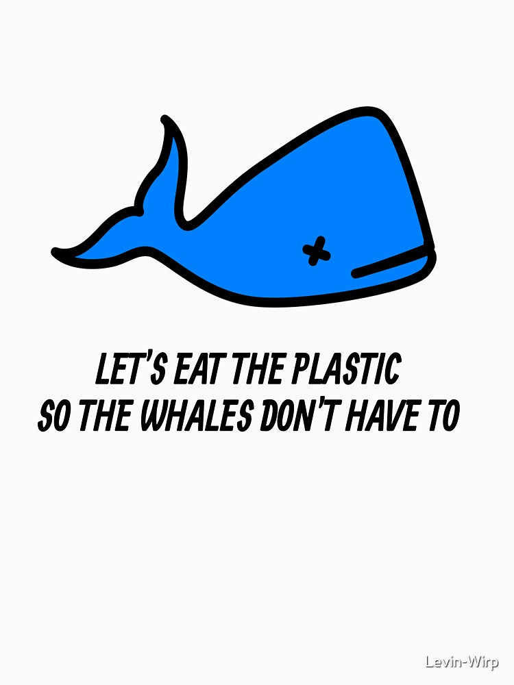 environmental protection plastic gift saying by Levin-Wirp