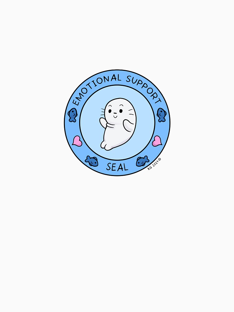 Emotional Support Seal by Kaden Grossman