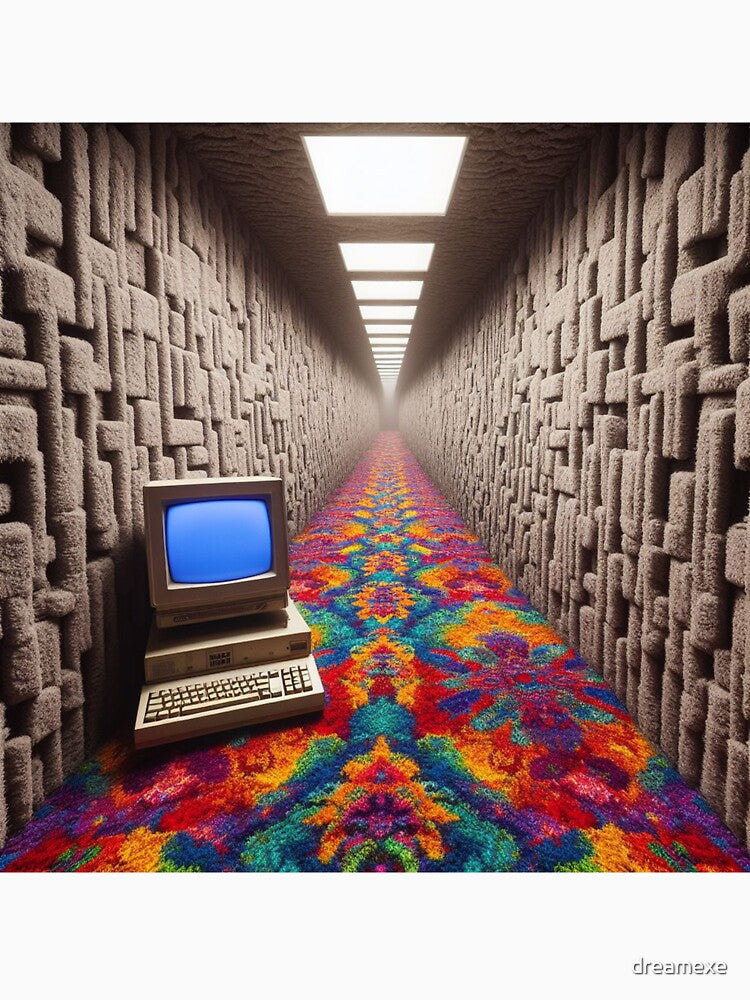 VHS Liminal Space Retro Computer Aesthetic by dreamexe
