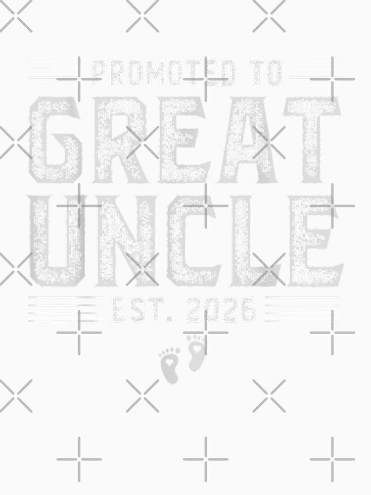 Promoted To Great Uncle Est. 2026 Pregnancy Announcement by MerchDeviant
