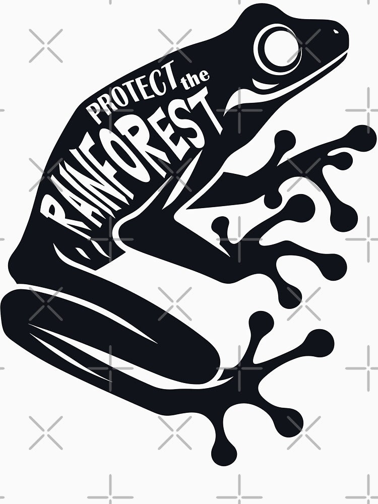 Protect the rainforest - Dart frog by PrintSoulDesign