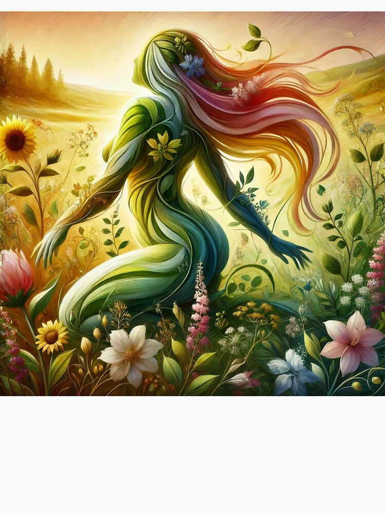 She Is the Flourish by HeatherZoccali