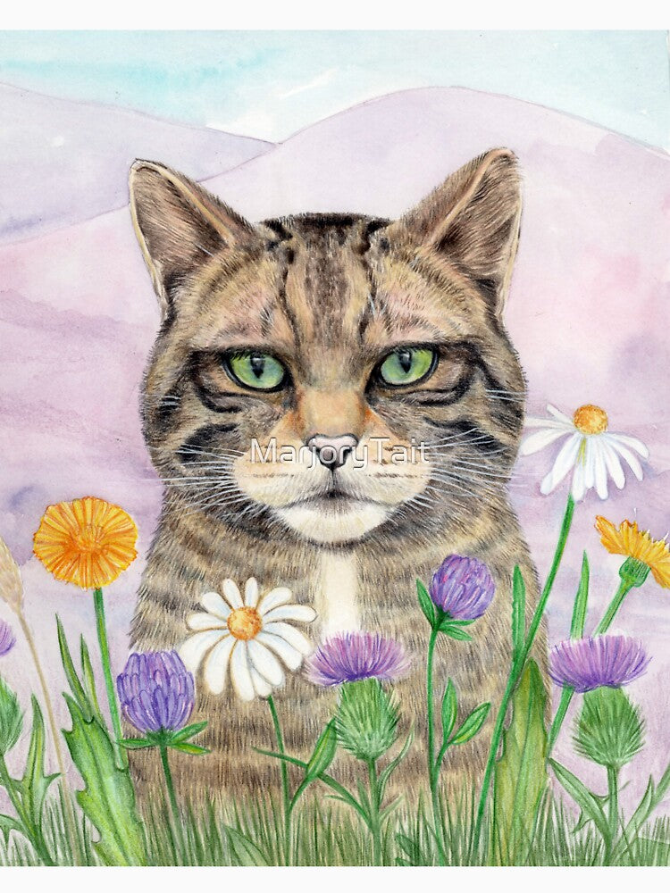 Scottish Wildcat by Highland Celtic Art