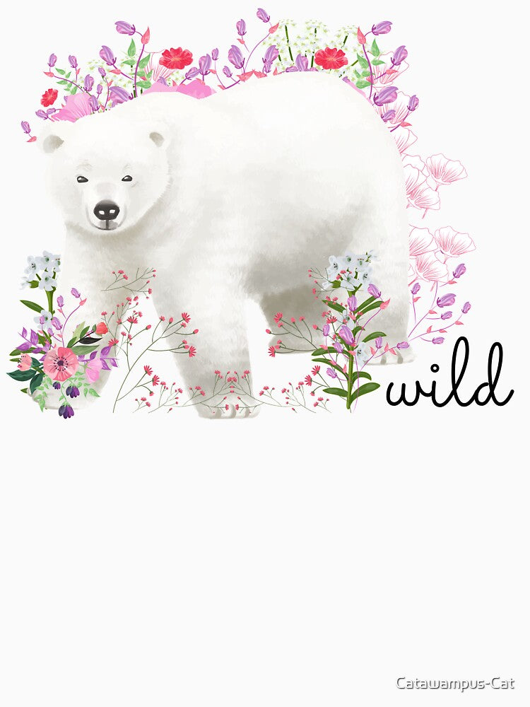 Protect the WILD Animals Climate Change Polar Bear Design by Catawampus-Cat
