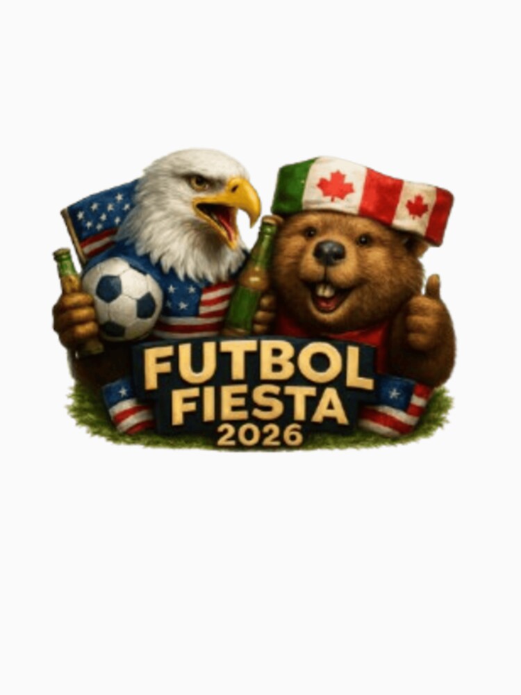 USA Eagle & Canada Beaver Soccer Fan Sticker by Pixanova
