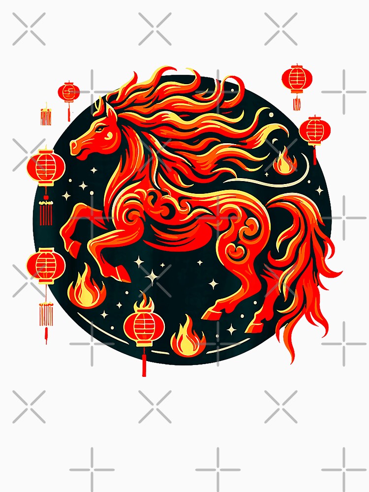 2026 Horse Chinese New Year Lunar New Year by MerchDeviant