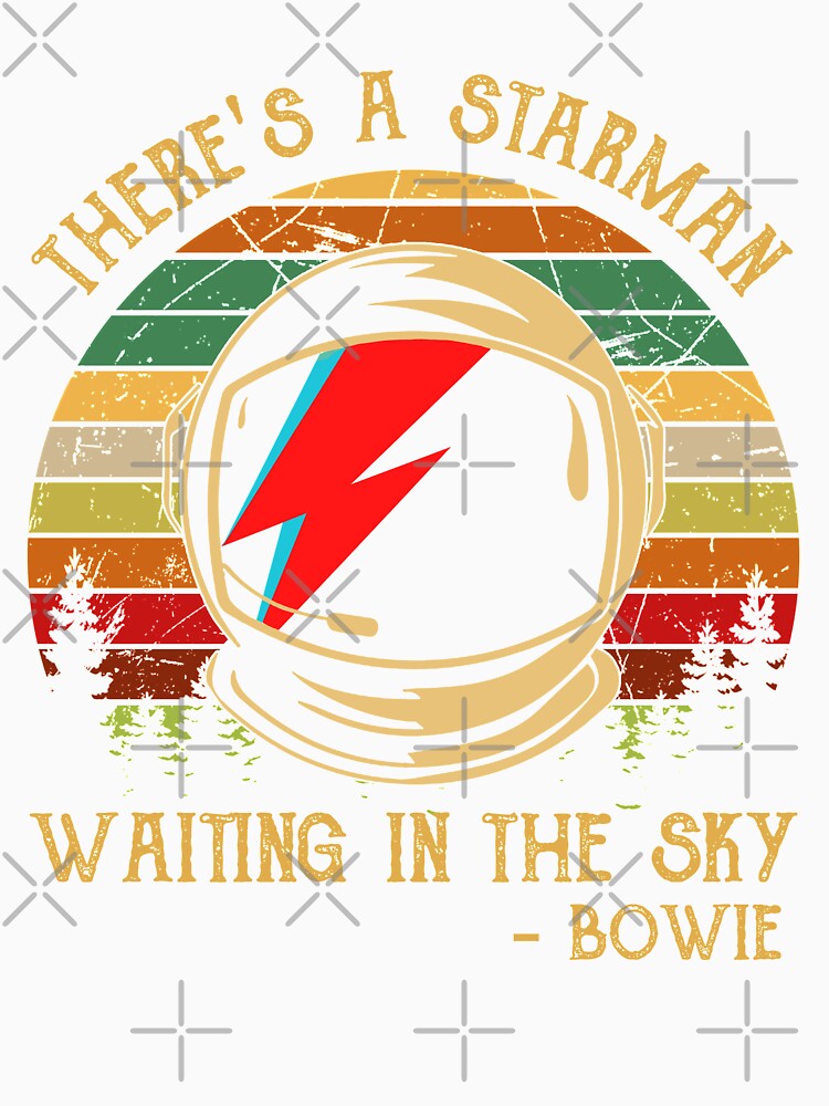 Classic There's a starman waiting in the sky by Adrian-Powell