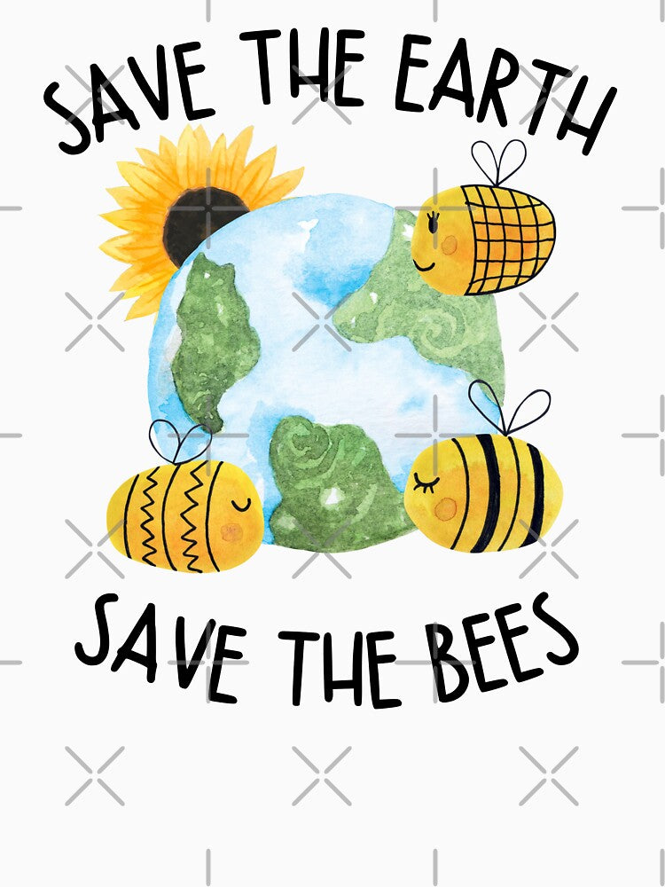SAVE THE BEES SHIRT , SAVE THE EARTH SHIRT , Protect Our Bees shirt by zoonix
