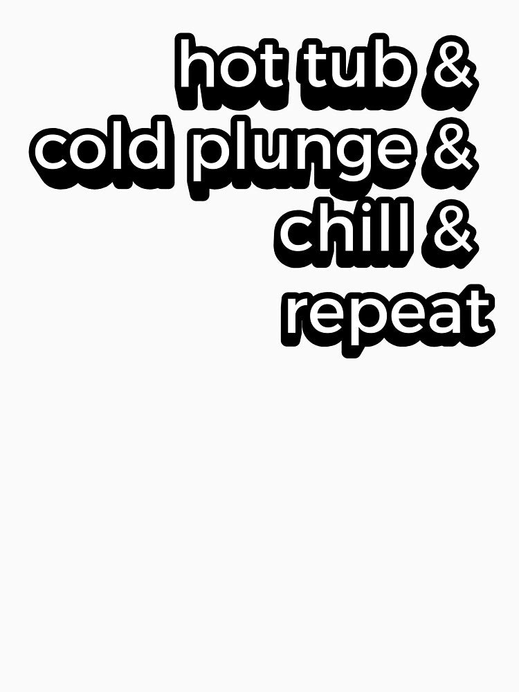 Hot Tub & Cold Plunge & Chill & Repeat – West Coast Spa Vibes by colibri-lab