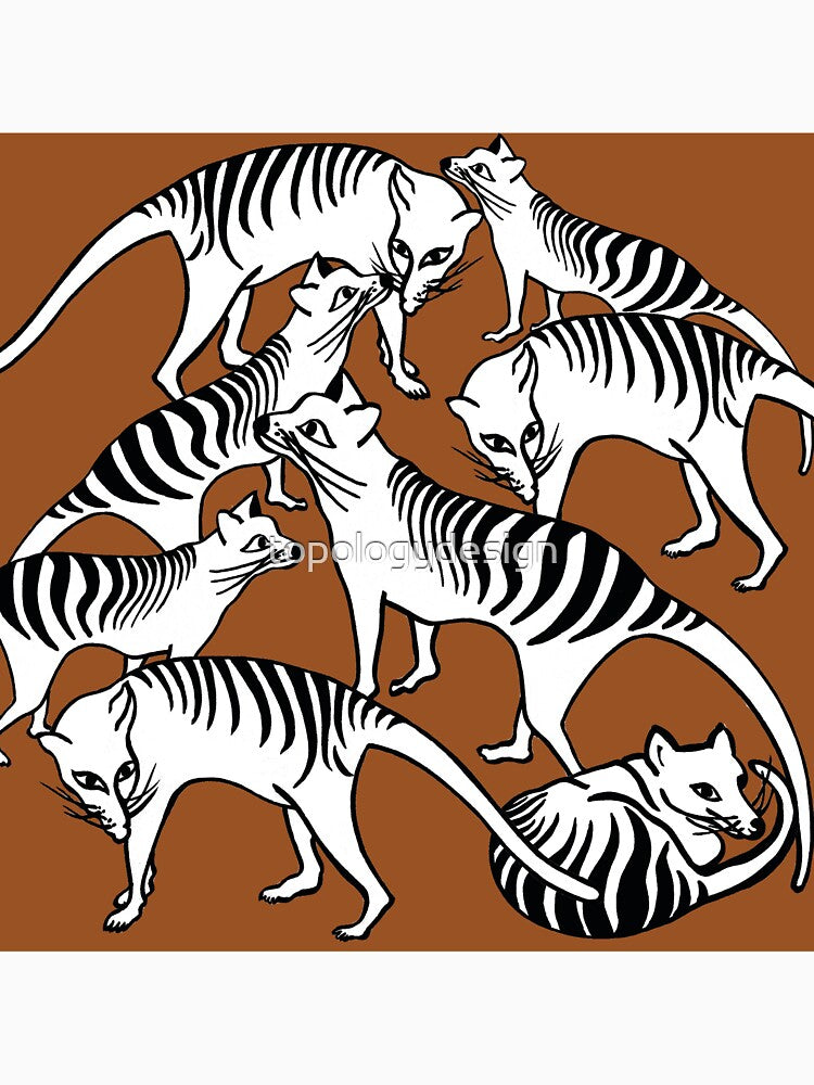 Tasmanian Tiger ....Extinct? by topologydesign
