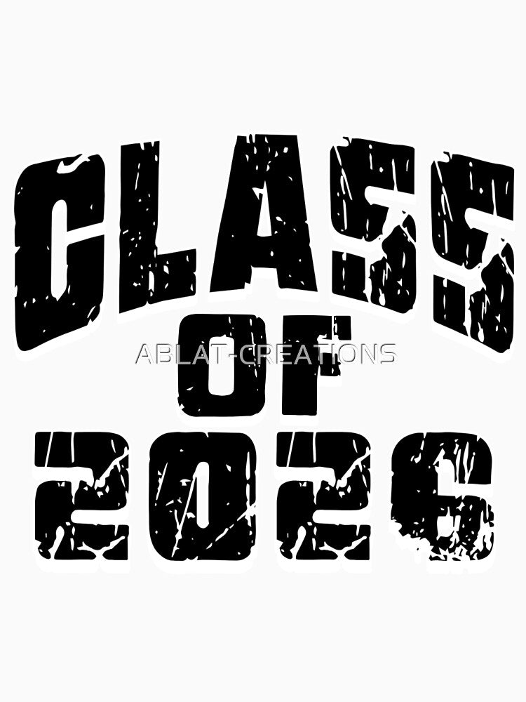 CLASS of 2026 – Bold Graduation Design for Seniors by ABLAT-CREATIONS