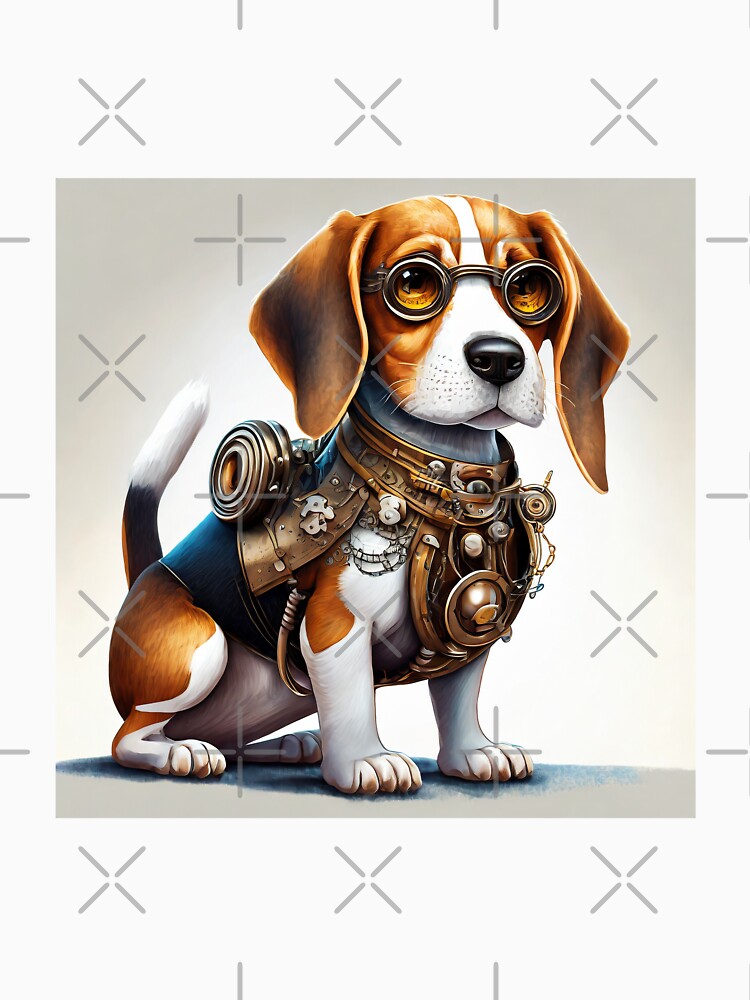 STEAMPUNK STYLE DOG by cubiask