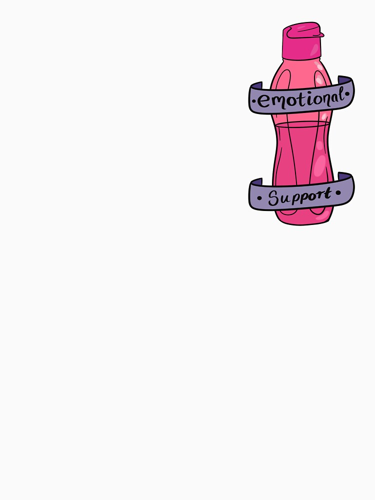 Emotional support water bottle by Stephanie Jayne