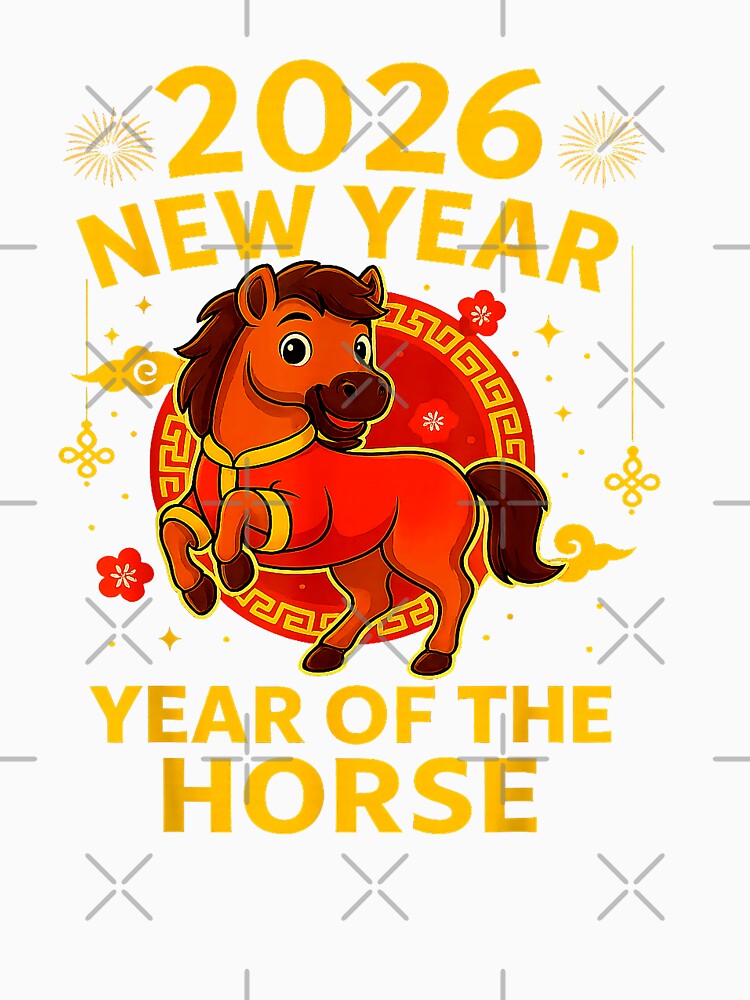 2026 New Year Year Of The Horse by MerchDeviant